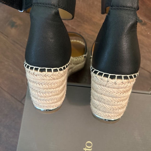 Franco Sarto espadrille wedge sandal  9M - Excellent Used Condition! - Picture 4 of 6